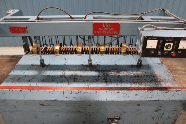 Used L & L Machinery GluAll GA84 Radio Frequency Gluer