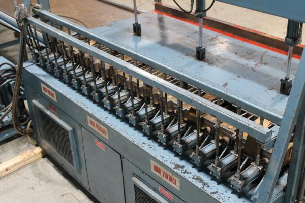 Used L & L Machinery GluAll GA84 Radio Frequency Gluer
